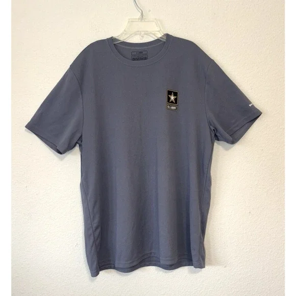 UNITED STATES ARMY Official Men's US Military Activewear Workout T-Shirt Sz Med - Picture 1 of 8
